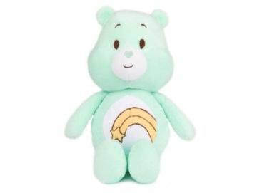 Peluche Bisounours vert - Touchanceux 32 cm - Doudou licence