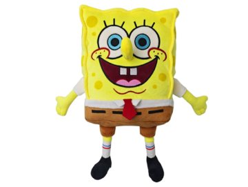 Peluche Bob L'�ponge 23 cm - Grand Doudou licence Bob L'�ponge