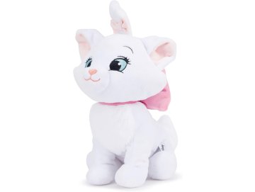 Peluche Chat Blanc Marie 40 cm Les Aristochats - Doudou Disney enfant