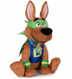 PELUCHE CHIEN ASSIS SCOOBY-DOO SUPER HERO 35 CM - PELUCHE LICENCE