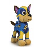PELUCHE CHIEN CHASE 21 CM - PAT' PATROUILLE MIGHTY PUPS - PELUCHE LICENCE
