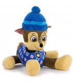 PELUCHE CHIEN CHASE COUCHE 50 CM - PAT' PATROUILLE - PELUCHE LICENCE PAW PATROL