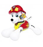 PELUCHE CHIEN DALMATIEN MARCUS COUCHE 55 CM - PAT' PATROUILLE DINO RESCUE - PELUCHE LICENCE PAW PATROL