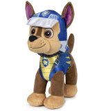 PELUCHE CHIEN POLICIER CHASE 29 CM - PAT' PATROUILLE DINO RESCUE - PELUCHE LICENCE PAW PATROL