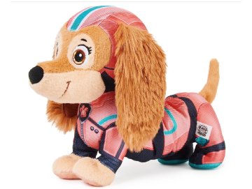 Peluche chienne Liberty 27 cm - pat' patrouille le film - peluche licence paw patrol the movie