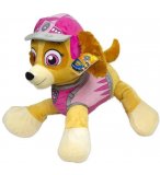 PELUCHE CHIENNE STELLA COUCHE 55 CM - PAT' PATROUILLE DINO RESCUE - PELUCHE LICENCE PAW PATROL