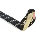 PELUCHE COBRA ROYAL 125 CM - SERPENT NOIR - WILD REPUBLIC - 20730