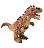 PELUCHE DINOSAURE ALLOSAURUS 26 CM - DINO BRUN - ANIMAUX PREHISTORIQUES - WILD PLANET - K8554