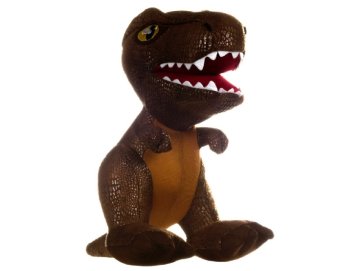 Peluche Dinosaure T-Rex Brun 30 cm - Tyrannosaure Rex - Jurassic World - Doudou Licence