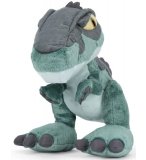 PELUCHE DINOSAURE T-REX VERT 27 CM - JURASSIC WORLD - DINO TYRANNOSAURE - PELUCHE LICENCE