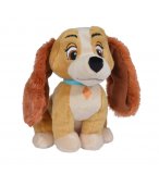 PELUCHE DISNEY CHIEN MISS LADY 17 CM - BELLE ET LE CLOCHARD - NICOTOY