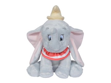 Peluche Disney �l�phant gris Dumbo 17 cm - Doudou Enfant Nicotoy