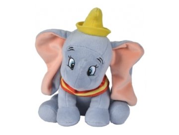 Peluche Disney �l�phant gris Dumbo 17 cm - Doudou enfant Nicotoy