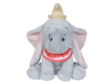 Peluche Disney �l�phant gris Dumbo 25 cm - Doudou Licence Nicotoy