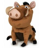 PELUCHE DISNEY  LE ROI LION : PUMBA LE PHACOCHERE 29 CM - PELUCHE LICENCE DISNEY PUMBAA