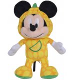 PELUCHE DISNEY MICKEY GRENOUILLERE CITRON JAUNE 33 CM - NICOTOY - PELUCHE LICENCE