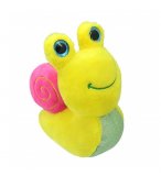 PELUCHE ESCARGOT AVEC GROS YEUX 18 CM - WILD PLANET - K8506