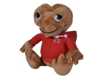 Peluche Extraterrestre E.T 40 cm Avec veste rouge - Doudou Licence - Nicotoy