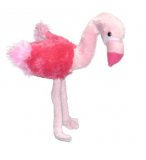 PELUCHE FLAMANT ROSE 20 CM - FLOPPY'S - WILD PLANET - K7692