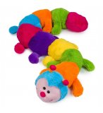 PELUCHE GEANTE : 1000 PATTES / CHENILLE MULTICOLORE DE 1 M 90 DE LONG - GRANDE PELUCHE