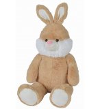 PELUCHE GEANTE : LAPIN BEIGE 1M20 - GRAND PELUCHE 120CM - NICOTOY