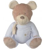 PELUCHE GEANTE OURS CALIN BLEU 1 METRE - DOUDOU NICOTOY***