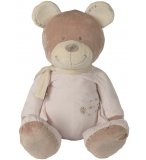 PELUCHE GEANTE OURS CALIN ROSE 1 METRE - DOUDOU NICOTOY