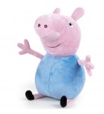 PELUCHE  GEANTE PEPPA PIG : GEORGE 73 CM - GRANDE PELUCHE LICENCE PEPPA LE COCHON