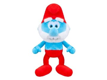 Peluche Grand Schtroumpf 44 cm - Doudou Licence : Collection Schtroumpf