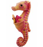 PELUCHE HIPPOCAMPE AVEC SES BEBES 33 CM - CUDDLEKINS - WILD REPUBLIC - 77400