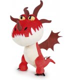 PELUCHE KROCHEFER DRAGON ROUGE 33 CM - PELUCHE LICENCE DRAGONS