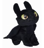 PELUCHE KROKMOU DRAGON NOIR 20 CM - PELUCHE LICENCE DRAGONS