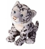 PELUCHE LEOPARD DES NEIGES 25 CM - WILD REPUBLIC - 16394