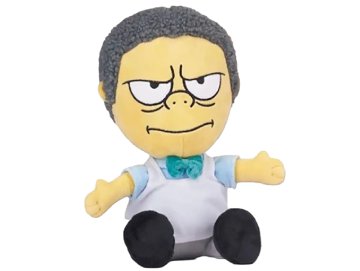 Peluche Les Simpsons : Moe Szyslak 25 cm - Doudou licence Simpson