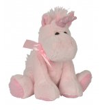 PELUCHE LICORNE ROSE 36CM - ANIMAUX FANTASTIQUE - NICOTOY - 5835910B