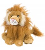 PELUCHE LION 30 CM - CUDDLEKINS - WILD REPUBLIC - 10938