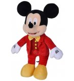 PELUCHE MICKEY LA SOURIS COSTUME ROUGE 33 CM - DOUDOU DISNEY - NICOTOY