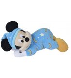 PELUCHE MICKEY PHOSPHORESCENTE BLEU 33 CM DISNEY - BRILLE DANS LA NUIT - NICOTOY