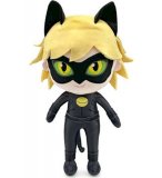 PELUCHE MIRACULOUS : CHAT NOIR 32 CM - ADRIEN - PELUCHE LICENCE