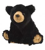 PELUCHE OURS NOIR 30 CM - CUDDLEKINS - WILD REPUBLIC - 10901