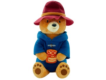 Peluche Ours Paddington 37 cm avec pot de miel - Doudou licence