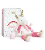 PELUCHE PANTIN LUCIE LA LICORNE 30 CM - DOUDOU ET COMPAGNIE - DC3314