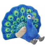 PELUCHE PAON 33 CM - CUDDLEKINS - WILD REPUBLIC - 13812