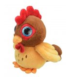 PELUCHE POULE 20 CM - ANIMAUX DE LA FERME - WILD PLANET - K8296