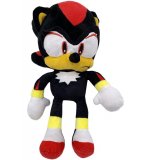 PELUCHE SONIC SHADOW THE HEDGEHOD HERISSON NOIR 30 CM - AMIS DE SONIC - PELUCHE LICENCE