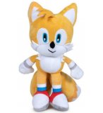 PELUCHE SONIC : TAILS LE RENARD 35 CM - AMIS DE SONIC LE HERISSON - PELUCHE LICENCE