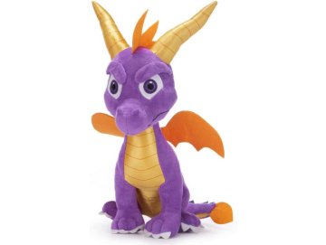 Peluche Spyro le Dragon Violet 39 cm - Doudou Licence