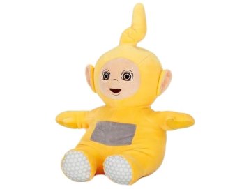 Peluche T�l�tubbies jaune - Laa-Laa 36 cm - Doudou licence