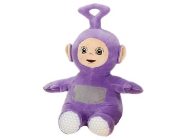 Peluche Teletubbies violet - Tinky Winky 33 cm - Doudou Licence