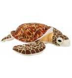 PELUCHE TORTUE IMBRIQUEE DE MER 28 CM - CUDDLEKINS - WILD REPUBLIC - 21475